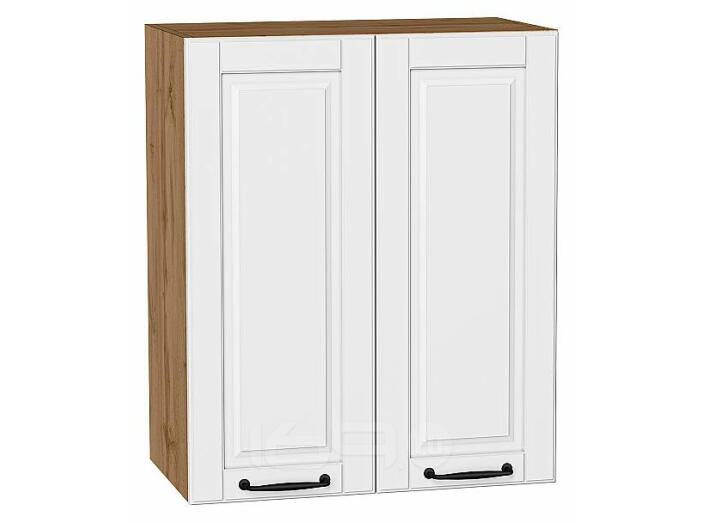 Шкаф верхний с 2-мя дверцами Дублин Special White/Дуб Вотан 716*600*318