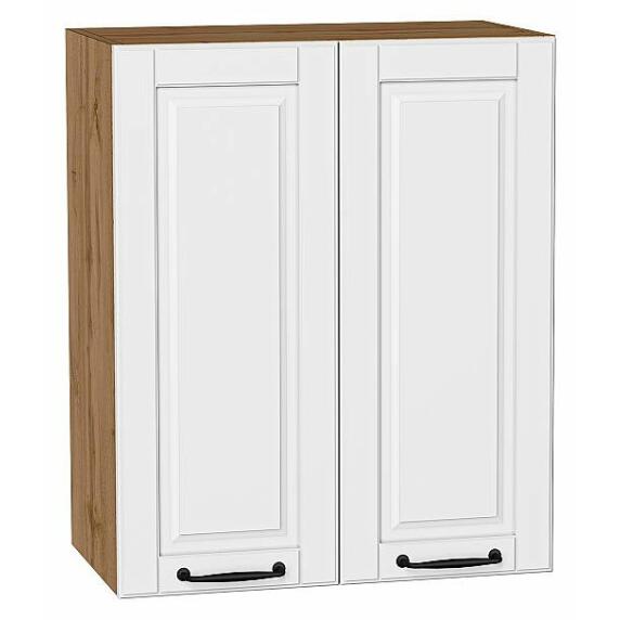 Шкаф верхний с 2-мя дверцами Дублин Special White/Дуб Вотан 716*600*318