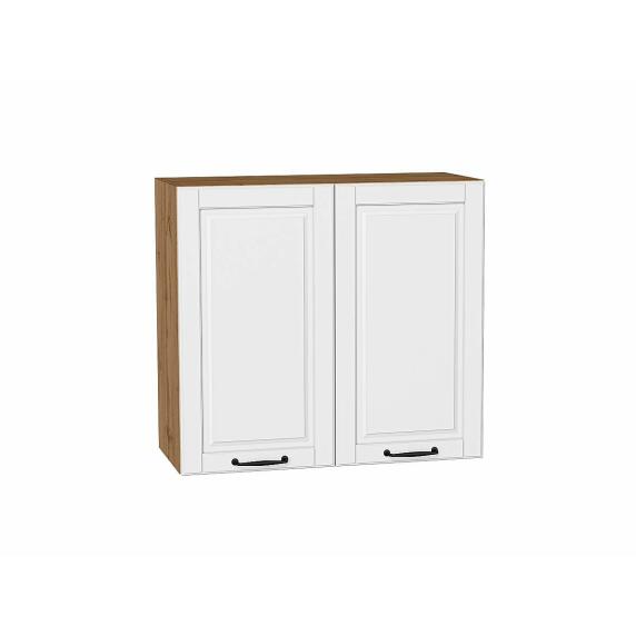 Шкаф верхний с 2-мя дверцами Дублин Special White/Дуб Вотан 716*800*318