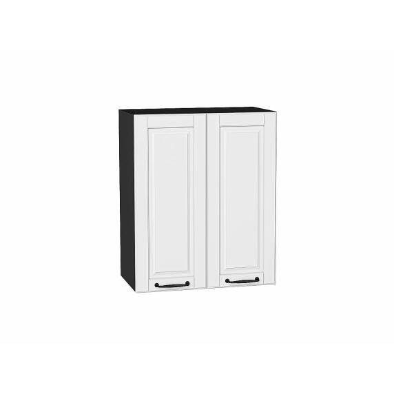 Шкаф верхний с 2-мя дверцами Дублин Special White/Graphite 716*600*318