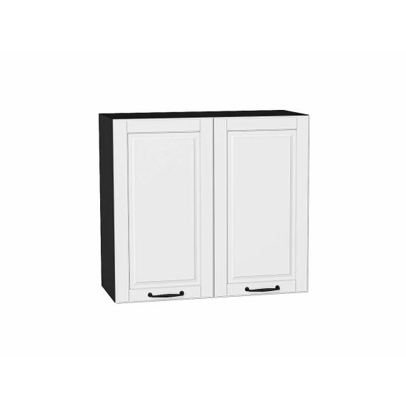 Шкаф верхний с 2-мя дверцами Дублин Special White/Graphite 716*800*318