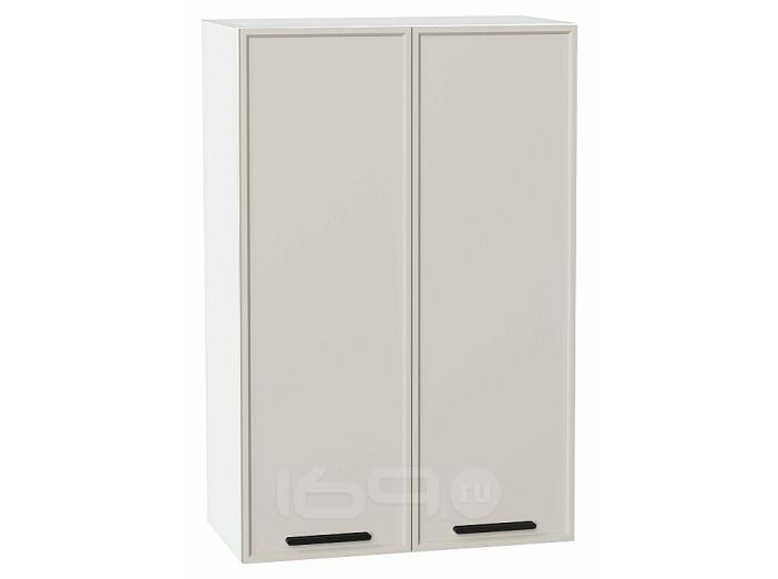 Шкаф верхний с 2-мя дверцами Фрейм Cream Silk Белый 920*600*324