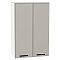 Шкаф верхний с 2-мя дверцами Фрейм Grey Silk Белый 920*600*324 Шкаф верхний с 2-мя дверцами Фрейм Grey Silk Белый 920*600*324