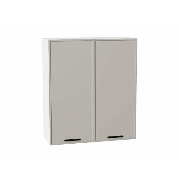 Шкаф верхний с 2-мя дверцами Фрейм Grey Silk Белый 920*800*324