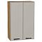 Шкаф верхний с 2-мя дверцами Фрейм Grey Silk Дуб Вотан 920*600*324 Шкаф верхний с 2-мя дверцами Фрейм Grey Silk Дуб Вотан 920*600*324