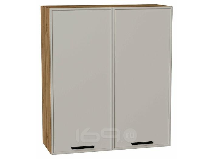 Шкаф верхний с 2-мя дверцами Фрейм Grey Silk Дуб Вотан 920*800*324
