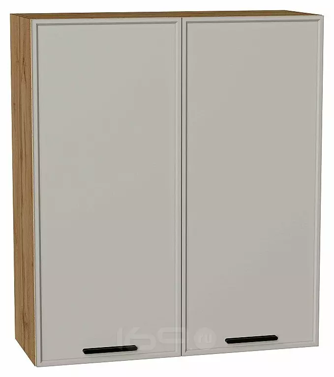 Шкаф верхний с 2-мя дверцами Фрейм Grey Silk Дуб Вотан 920*800*324