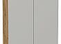 Шкаф верхний с 2-мя дверцами Фьюжн Silky Light Grey Дуб Вотан 920*600*320