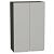 Шкаф верхний с 2-мя дверцами Фьюжн Silky Light Grey Graphite 920*600*320