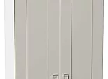 Шкаф верхний с 2-мя дверцами Лофт Grey Silk/Белый 716*600*320
