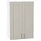 Шкаф верхний с 2-мя дверцами Лофт Grey Silk/Белый 920*600*320 Шкаф верхний с 2-мя дверцами Лофт Grey Silk/Белый 920*600*320