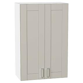 Шкаф верхний с 2-мя дверцами Лофт Grey Silk/Белый 920*600*320