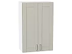 Шкаф верхний с 2-мя дверцами Лофт Grey Silk/Белый 920*600*320