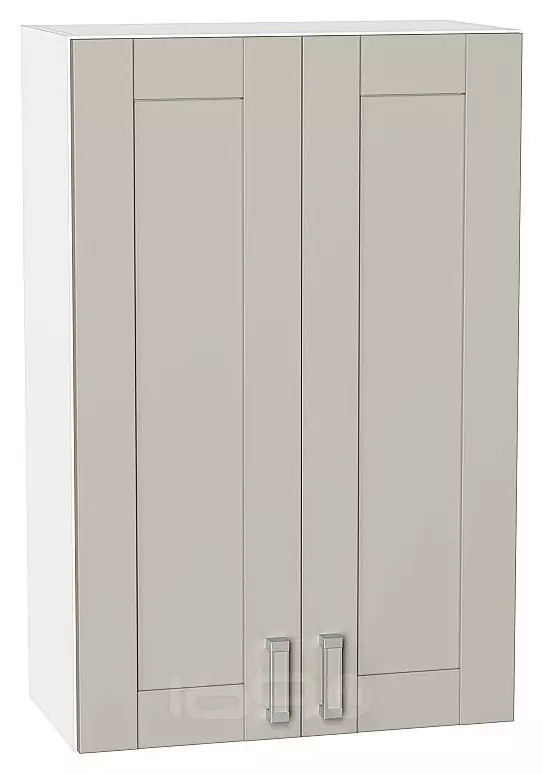 Шкаф верхний с 2-мя дверцами Лофт Grey Silk/Белый 920*600*320