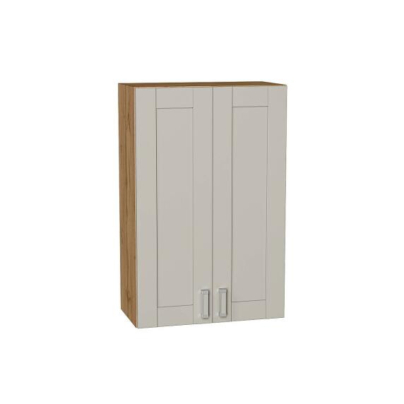 Шкаф верхний с 2-мя дверцами Лофт Grey Silk/Дуб Вотан 920*600*320