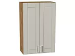 Шкаф верхний с 2-мя дверцами Лофт Grey Silk/Дуб Вотан 920*600*320