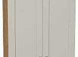 Шкаф верхний с 2-мя дверцами Лофт Grey Silk/Дуб Вотан 920*800*320