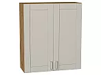 Шкаф верхний с 2-мя дверцами Лофт Grey Silk/Дуб Вотан 920*800*320