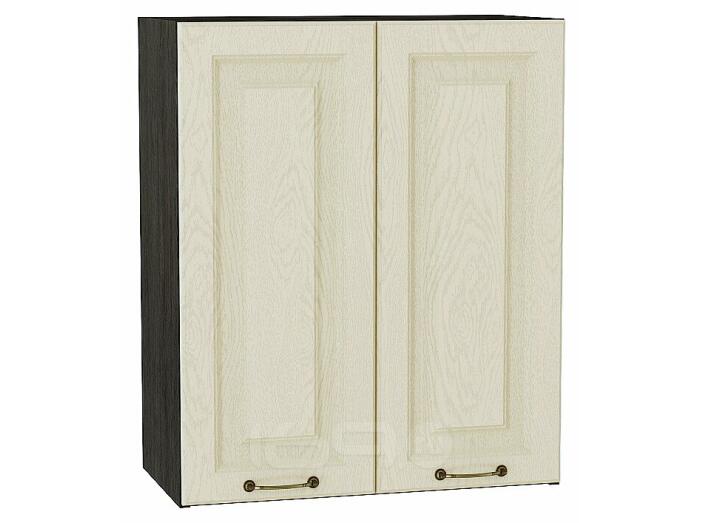 Шкаф верхний с 2-мя дверцами Ницца Дуб крем/Graphite 716*600*318
