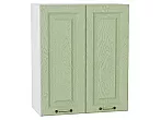 Шкаф верхний с 2-мя дверцами Ницца Дуб оливковый/Белый 716*600*318
