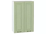 Шкаф верхний с 2-мя дверцами Ницца Дуб оливковый/Белый 920*600*318