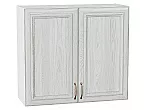Шкаф верхний с 2-мя дверцами Шале White Dreamline Белый 716*800*320