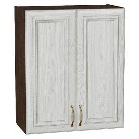 Шкаф верхний с 2-мя дверцами Шале White Dreamline Венге 716*600*320