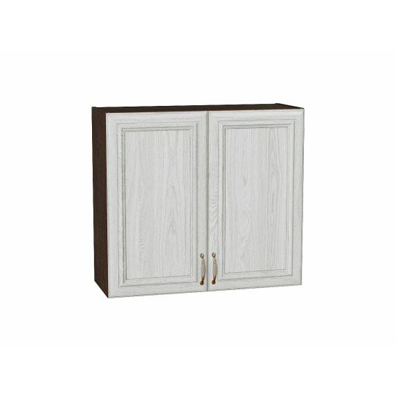 Шкаф верхний с 2-мя дверцами Шале White Dreamline Венге 716*800*320