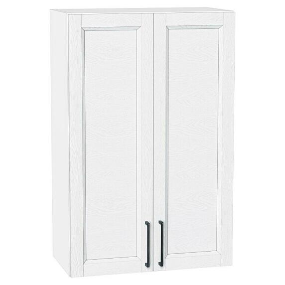 Шкаф верхний с 2-мя дверцами Сканди White Silkwood/Белый 920*600*320