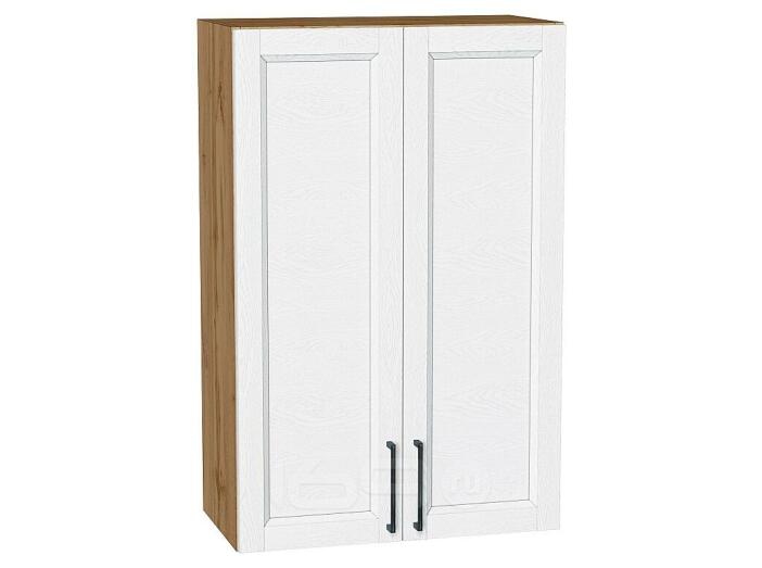 Шкаф верхний с 2-мя дверцами Сканди White Silkwood/Дуб Вотан 920*600*320