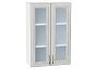 Шкаф верхний с 2-мя остекленными дверцами Шале White Dreamline Белый 920*600*320
