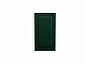 Шкаф верхний торцевой Дублин Special Green/Белый 716*300*304