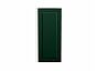 Шкаф верхний торцевой Дублин Special Green/Белый 920*300*304
