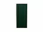Шкаф верхний торцевой Дублин Special Green/Белый 920*300*304