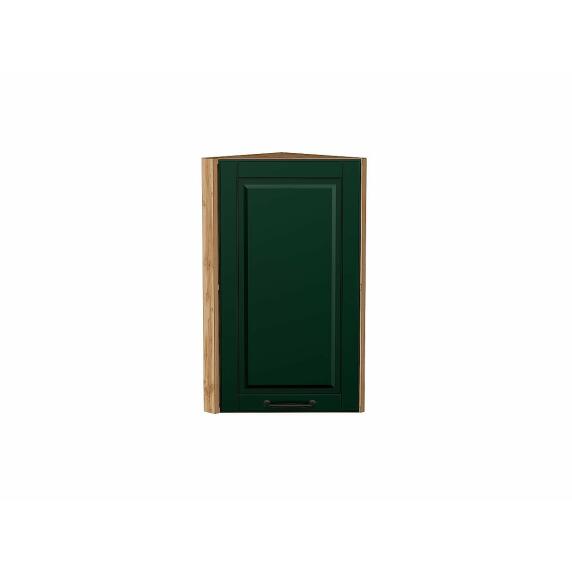Шкаф верхний торцевой Дублин Special Green/Дуб Вотан 716*300*304