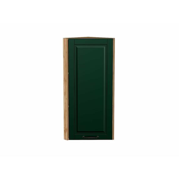 Шкаф верхний торцевой Дублин Special Green/Дуб Вотан 920*300*304