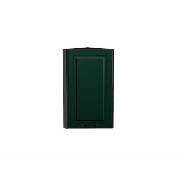 Шкаф верхний торцевой Дублин Special Green/Graphite 716*300*304