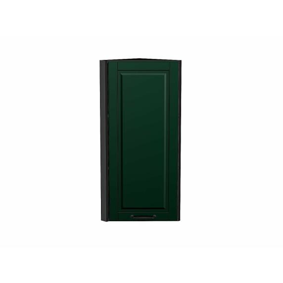 Шкаф верхний торцевой Дублин Special Green/Graphite 920*300*304