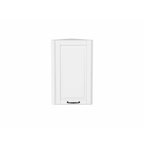 Шкаф верхний торцевой Дублин Special White/Белый 716*300*304