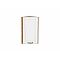 Шкаф верхний торцевой Дублин Special White/Дуб Вотан 716*300*304