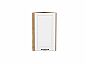 Шкаф верхний торцевой Дублин Special White/Дуб Вотан 716*300*304