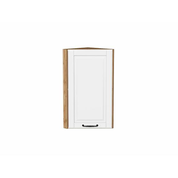 Шкаф верхний торцевой Дублин Special White/Дуб Вотан 716*300*304