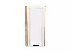 Шкаф верхний торцевой Дублин Special White/Дуб Вотан 920*300*304