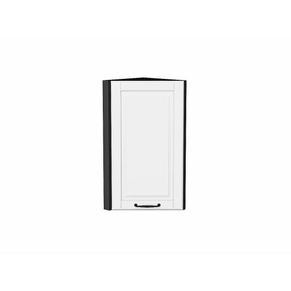 Шкаф верхний торцевой Дублин Special White/Graphite 716*300*304
