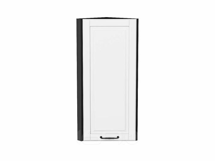 Шкаф верхний торцевой Дублин Special White/Graphite 920*300*304