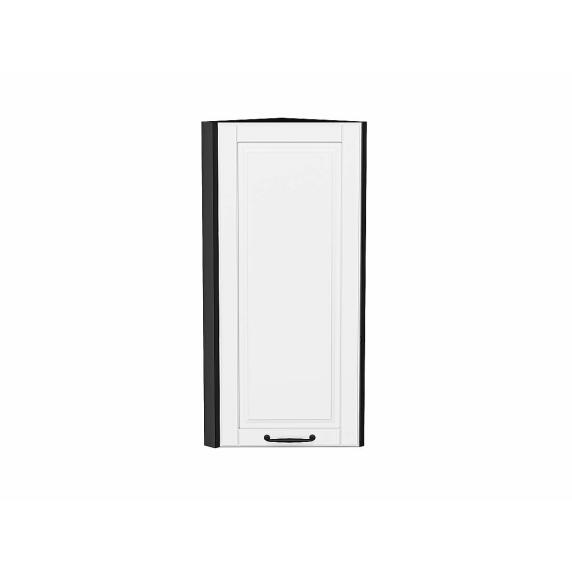 Шкаф верхний торцевой Дублин Special White/Graphite 920*300*304