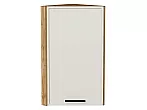 Шкаф верхний торцевой Фрейм Cream Silk Дуб Вотан 716*300*324