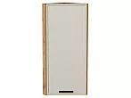 Шкаф верхний торцевой Фрейм Cream Silk Дуб Вотан 920*300*310