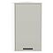 Шкаф верхний торцевой Фрейм Grey Silk Белый 716*300*324 Шкаф верхний торцевой Фрейм Grey Silk Белый 716*300*324
