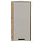 Шкаф верхний торцевой Фрейм Grey Silk Дуб Вотан 920*300*310